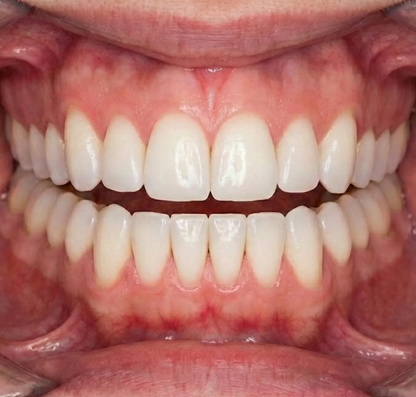 Tänder efter Invisalign-behandling hos Gislaved Tandklinik